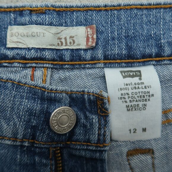 Levi's Blue Boot Cut Women Jeans - Picture 10 of 16